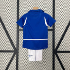 Brazil Away Retro Kids Kit 2002