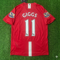 Ryan Giggs Manchester United 2007 2008 EPL Retro Red Jersey Trikot