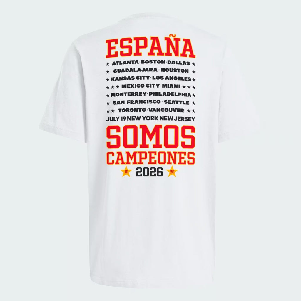 Spain 2026/27 Somos Campeones White Jersey
