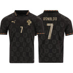 Portugal Fan Jersey Black Panther 2025/26 #7 Ronaldo