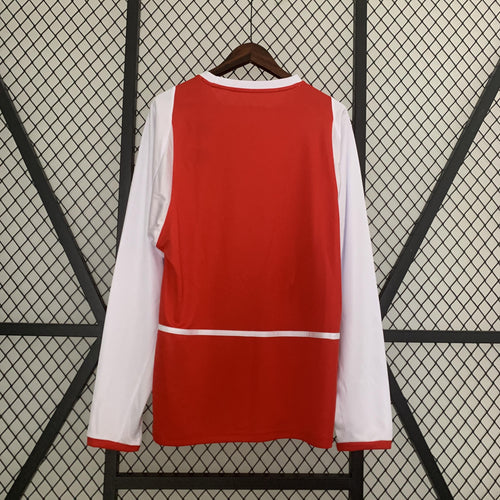 Arsenal Retro Jersey home 2002/04 - Long Sleeve