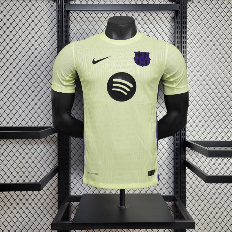 Barcelona 25/26 Special Edition Jersey - Light Yellow - Player Version - Slim Fit