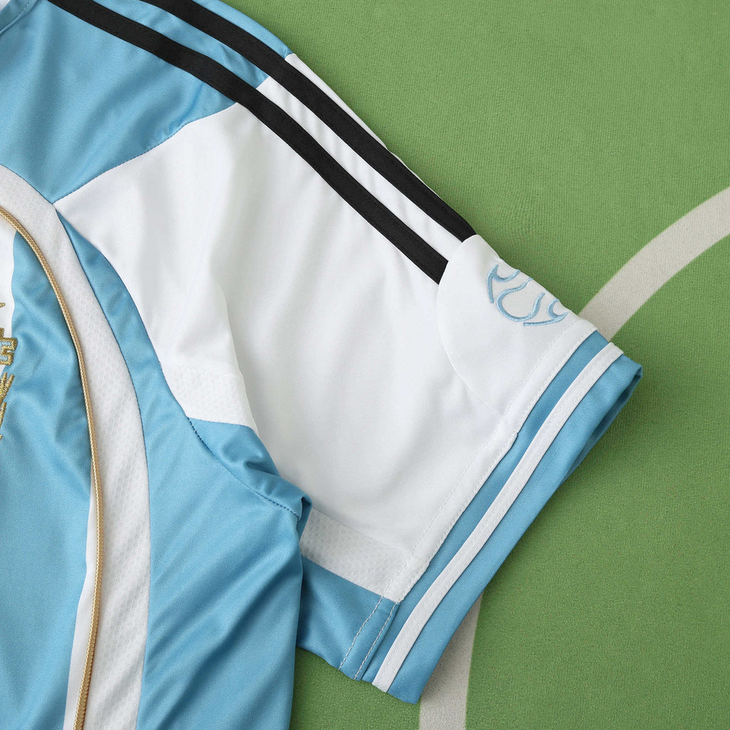 Lionel Messi Argentina 2006 World Cup Kids Retro Football Jersey