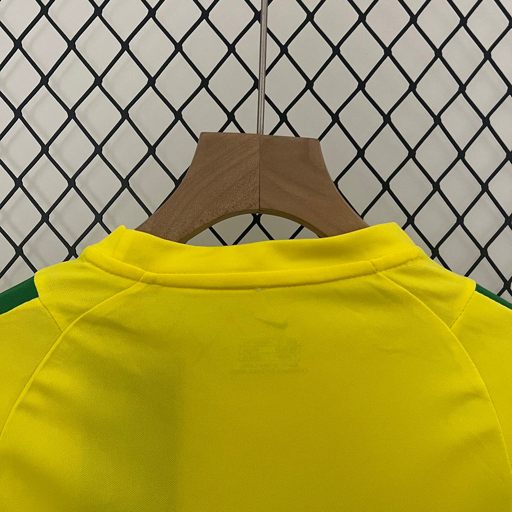 Brazil Home Retro Kids Kit 2002