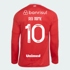 SC Internacional Home 2025 - Manga Longa SPONSOR