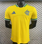 Flamengo Brasil 2026 - Amarelo+Verde Player [Slim Fit]