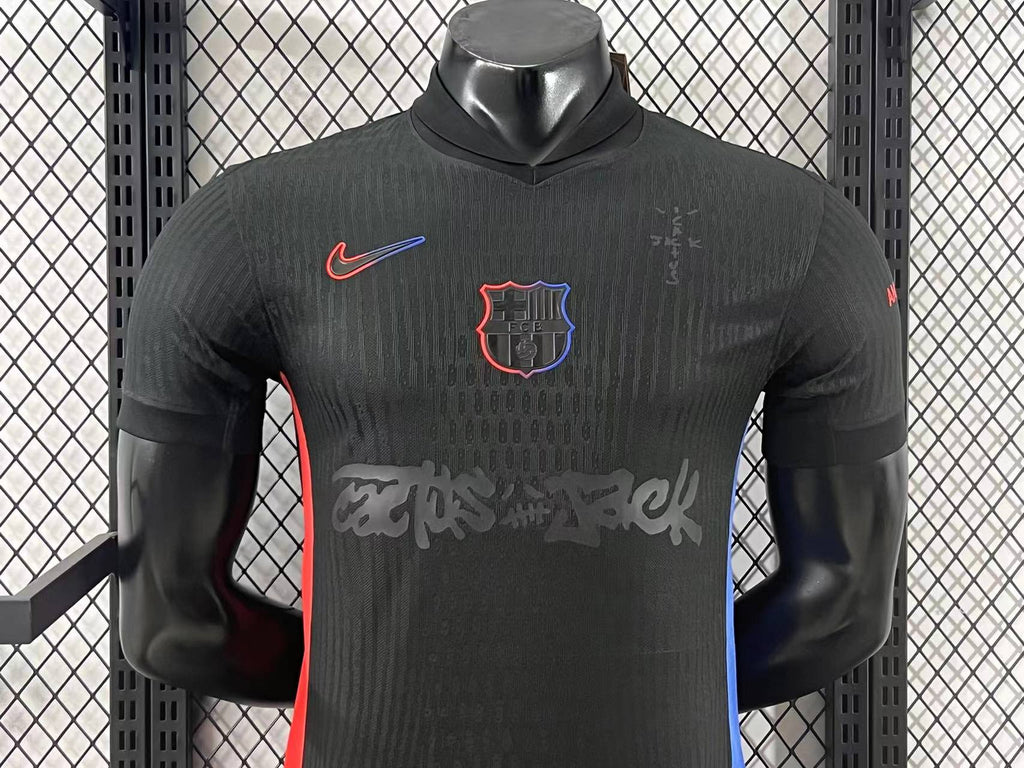 Barcelona Away 2025/26 - Travis Scott Collab Spotify Player Authentic Player [Slim Fit] Player [Slim Fit] Player [Slim Fit] - Slim Fit
