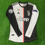 Miralem Pjanić 5- Juventus Long Sleeve 2019 2020 Retro White Black Jersey Trikot Maglia