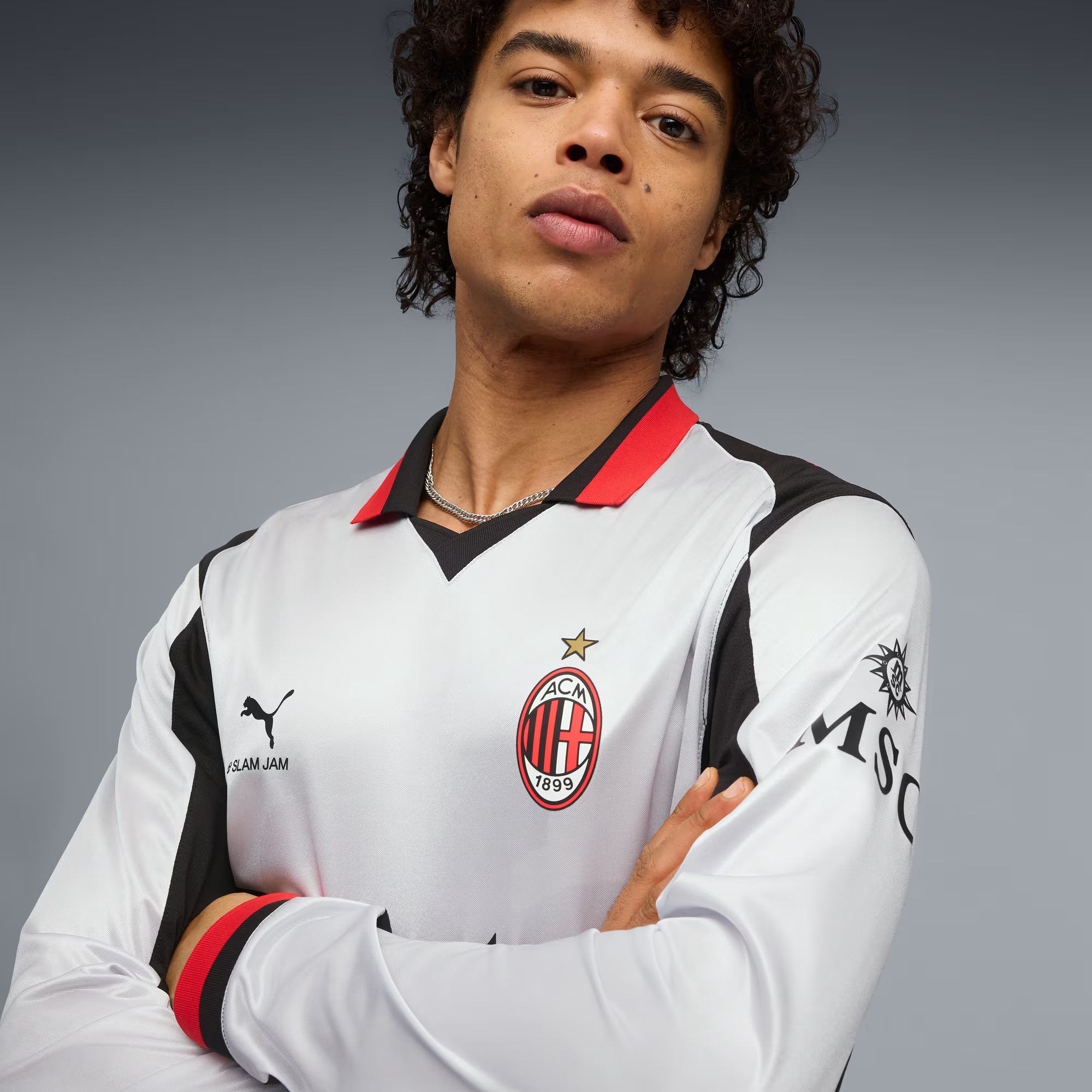AC MILAN x SLAM JAM Long Sleeve Jersey