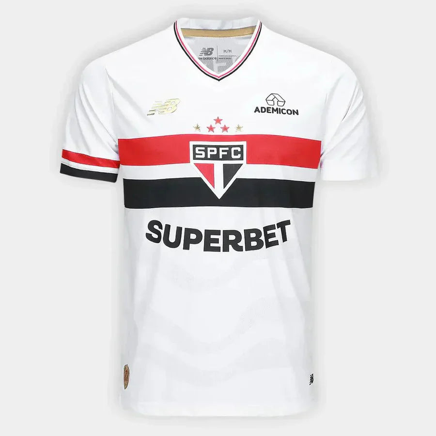 Camisa New Balance São Paulo 2025/26 I Jogador [Slim Fit]