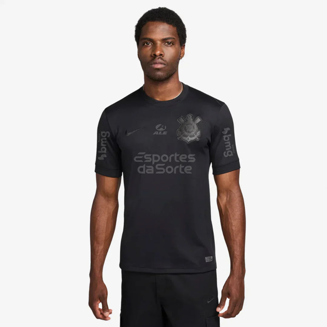 Camisa  Corinthians 2024/25 II Torcedor Com Patrocínios