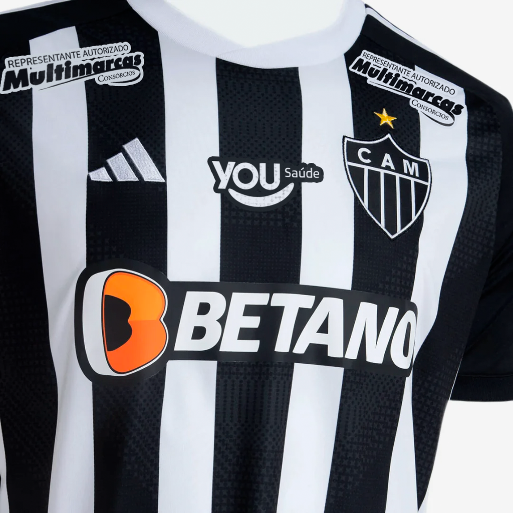 Camisa Atlético Mineiro 2024/25 I Com Patrocínios