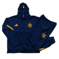 Conjunto Adidas Flamengo Azul e Amarelo - Treino