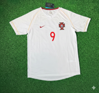 Pauleta Portugal 2002 Retro White Debut Football Jersey