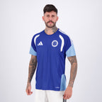 Camisa Adidas Cruzeiro Treino Atleta 2026 - com Patrocínios