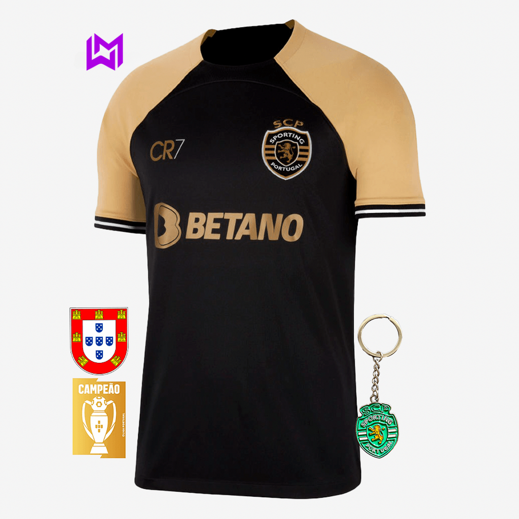 Camisola Sporting III CR7 2023/25 - ÚLTIMAS UNIDADES! 🔥💚