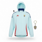 Casaco azul/vermelho 2025/26 fecho completo Benfica