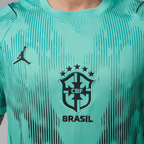 Brasil Jordan 2026 Mens Short Sleeve Goalkeeper Jersey World Cup 2036