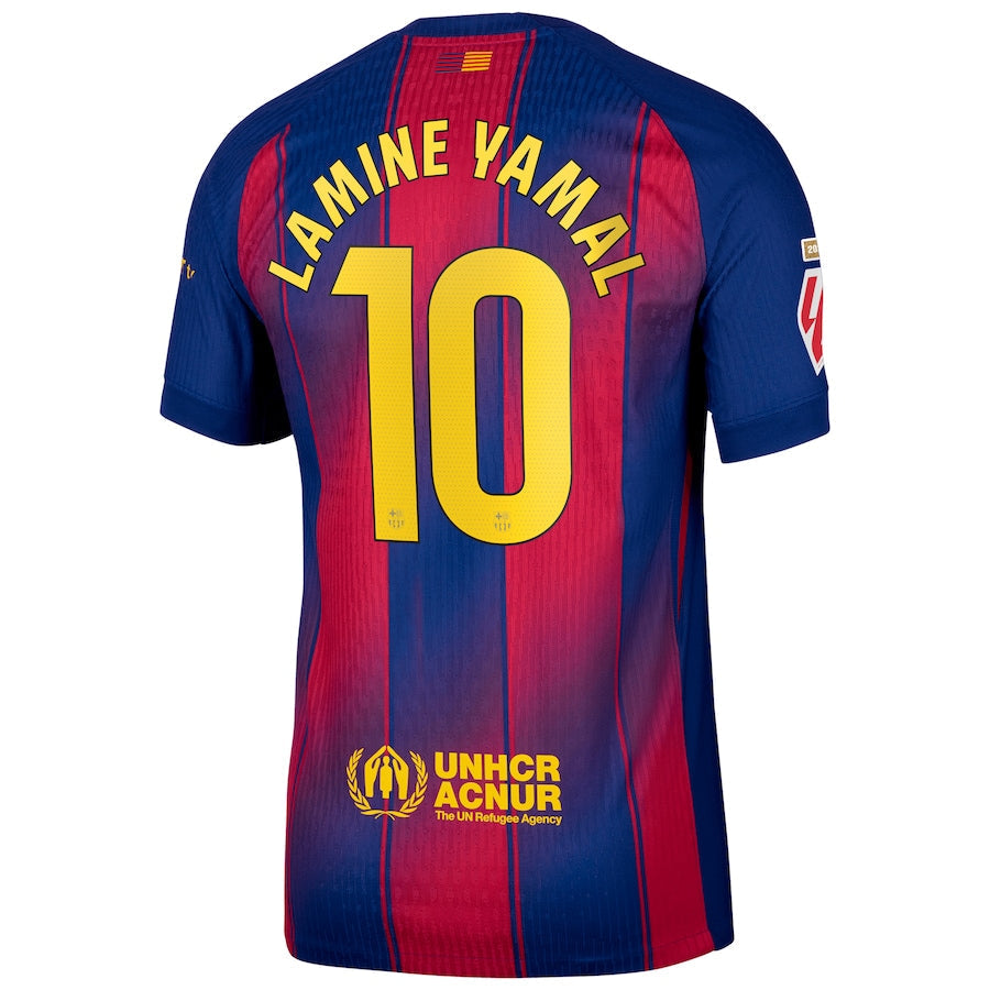 Lamine Yamal Barcelona  2025/26 Home Authentic Player [Slim Fit] Player [Slim Fit] Player [Slim Fit] Player Jersey - Slim Fit