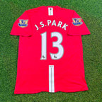 Ji-sung Park Manchester United 2007 2008 EPL Retro Red Jersey Trikot