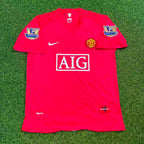 Ji-sung Park Manchester United 2007 2008 EPL Retro Red Jersey Trikot