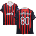 AC Milan Ronaldinho Embroidery Retrô Jersey