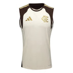 Regata Flamengo Treino Adidas 2026 - Bege