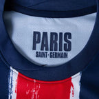 Paris Saint-Germain Kvaratskhelia 7 Fan Jersey Home 2024/25 Patches UCL UEFA Foundation (Official Printing)