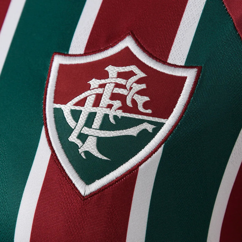 Camisa Feminina Umbro Fluminense 2025/26 I - All Sponsor e Patch Mundial