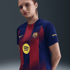 Barcelona 2025-26 Womens Home Stadium Jersey - Fan Version