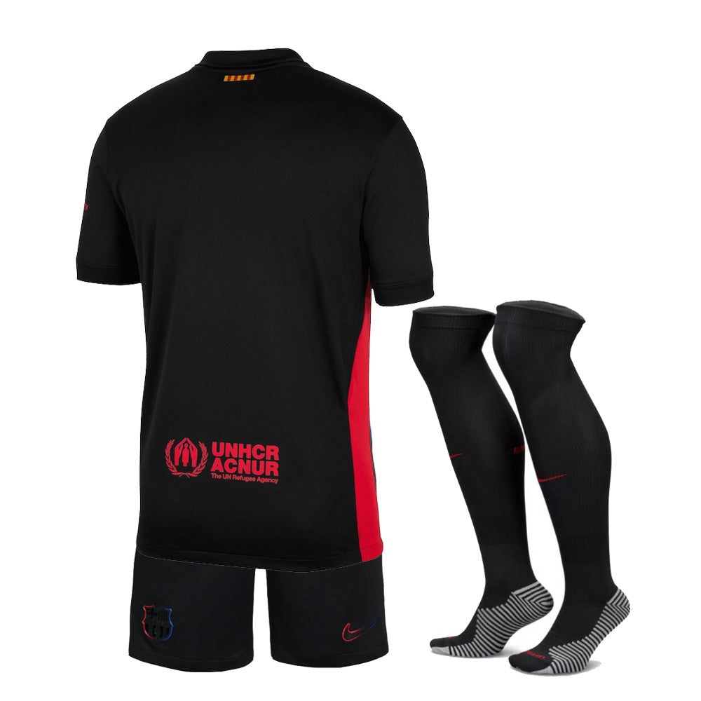 Kids KIT Barcelona Away Jersey 2024/25