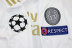 Real Madrid 2019/20 Jersey Long Sleeve Retro - Patch Champions