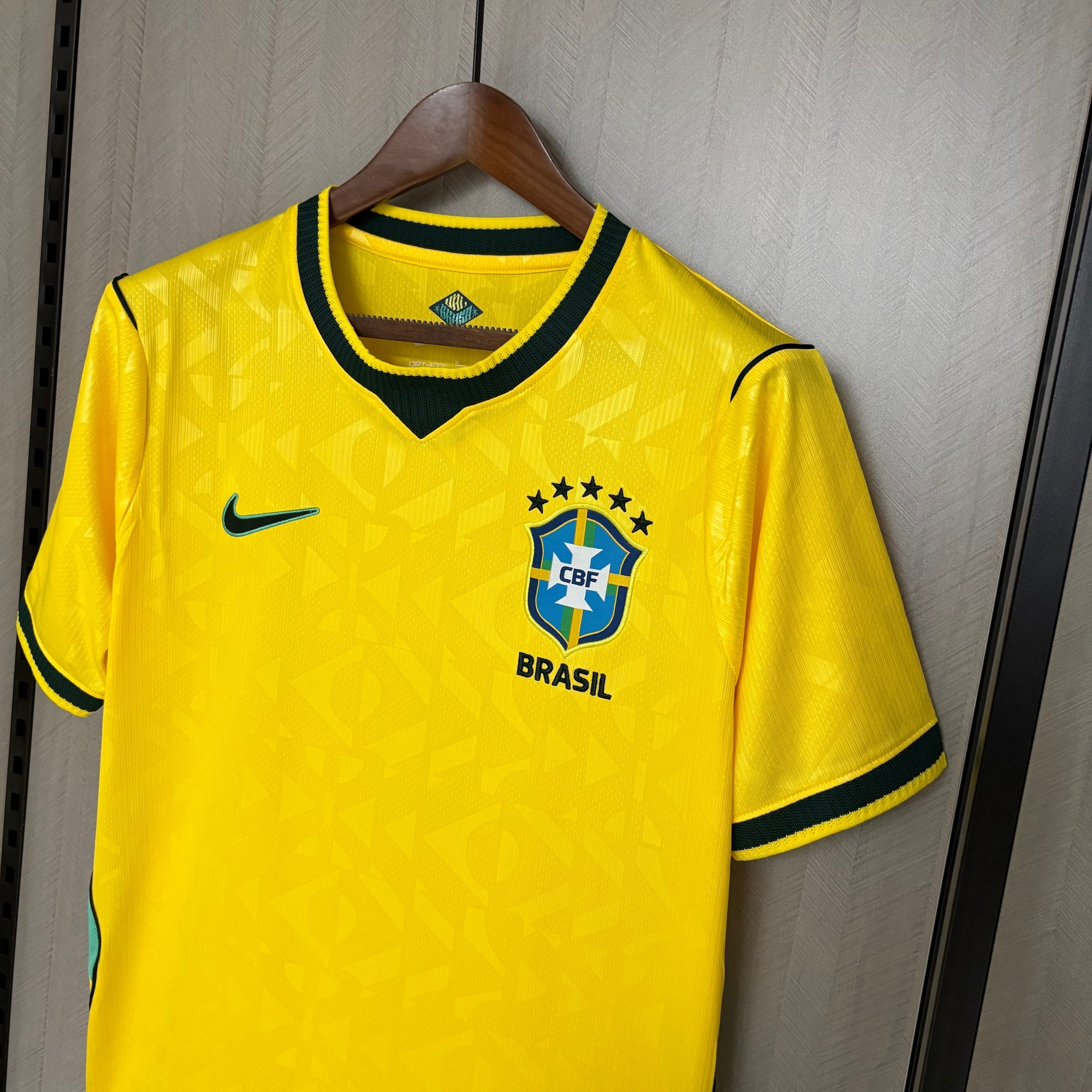 Brazil Home Soccer Jersey World Cup 2026 - Fan Version
