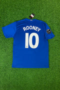 Wayne Rooney Manchester United 2008 Fifa World Cup Champions League Patch Retro Short Jersey Trikot Soccer Shirt