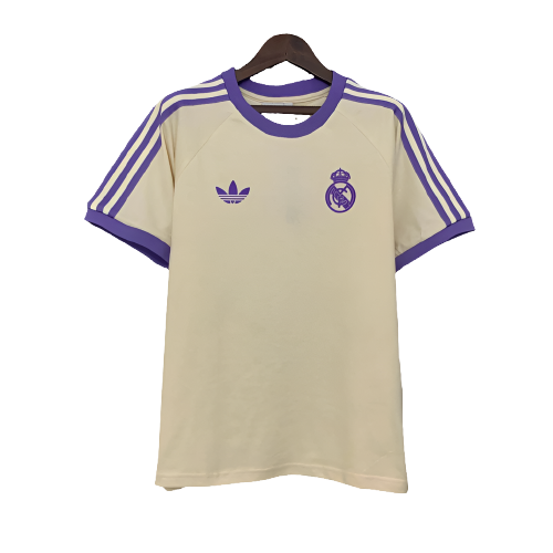Real Madrid 25/26 Casual Edition Jersey - Beige - Fan Version