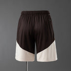 Shorts Adidas Flamengo Treino 2026 Marrom e Bege