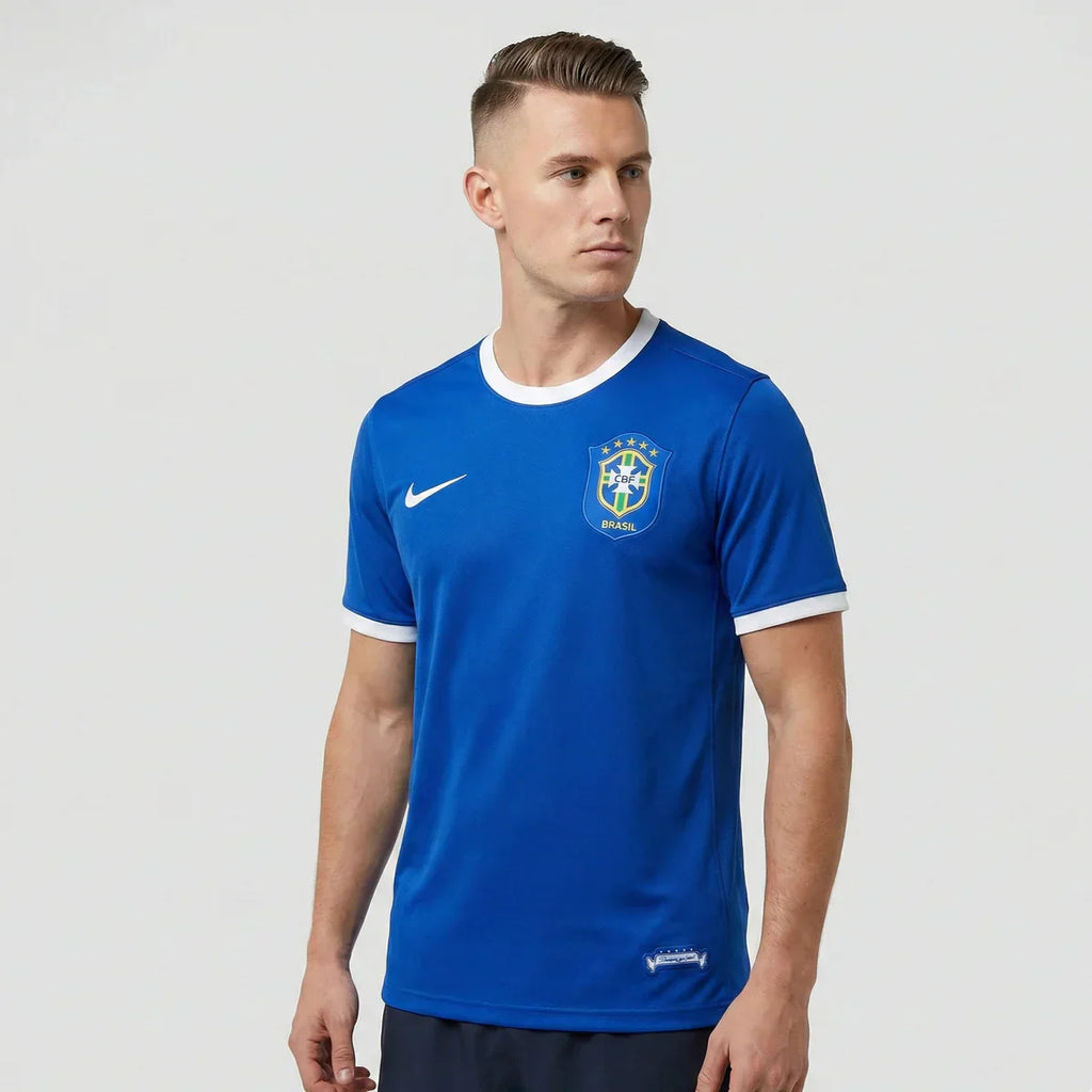 Brazil 2006 II Away Jersey - Retro Version