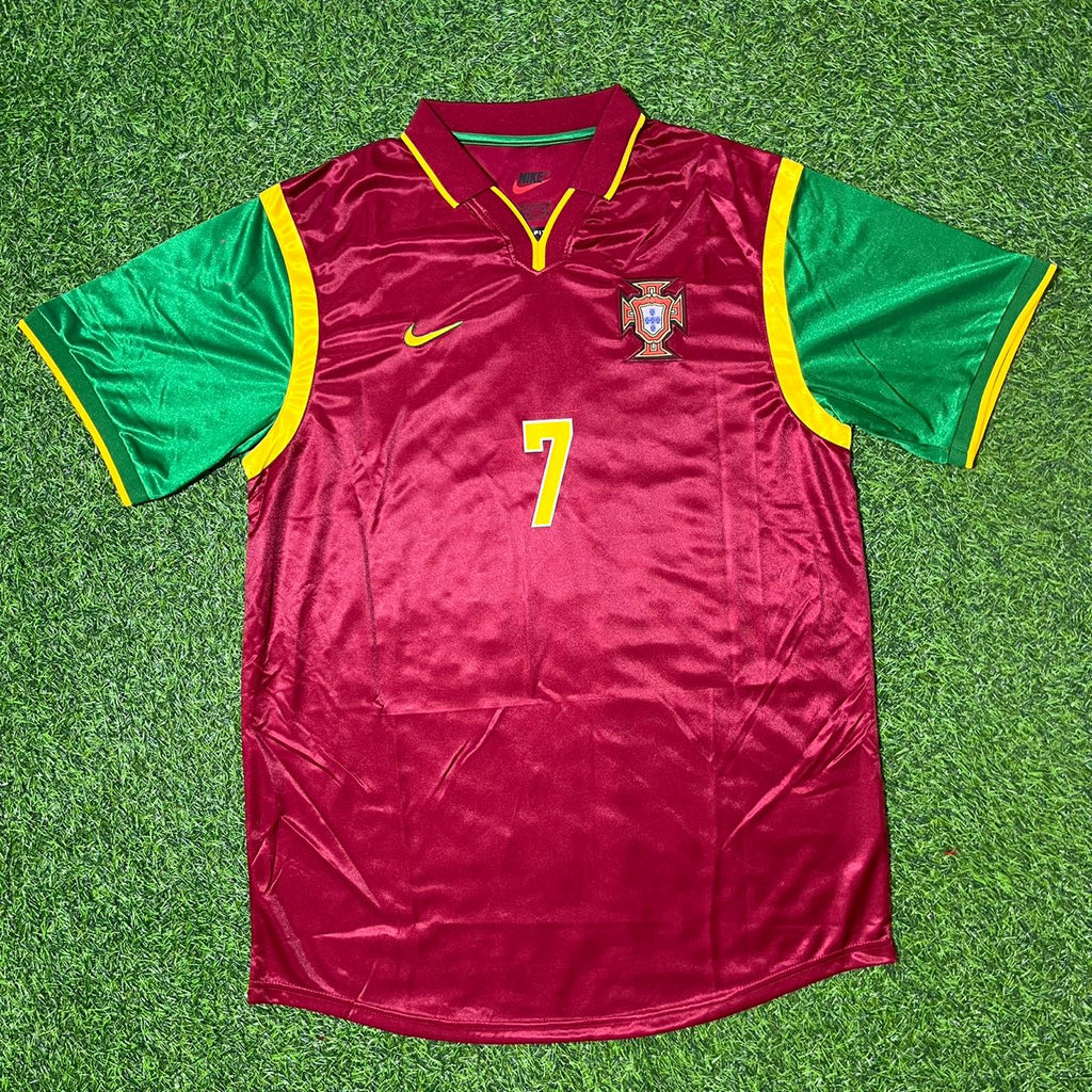 Cristiano Ronaldo #7 Portugal 2003 International Debut Retro Jersey