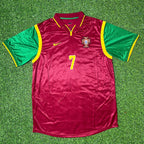 Cristiano Ronaldo #7 Portugal 2003 International Debut Retro Jersey