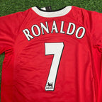 Cristiano Ronaldo Manchester United 2005-06 Retro Football Jersey Kit