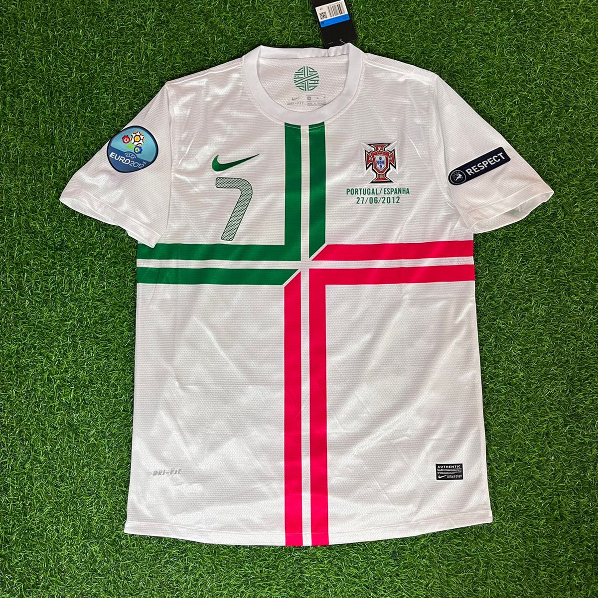 Cristiano Ronaldo Portugal EURO 2012 Retro Jersey