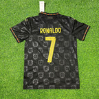 Cristiano Ronaldo Portugal 2025/26 New Season Black Football Jersey Kit