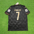 Cristiano Ronaldo #7 Portugal 2026 World Cup Black Football Jersey