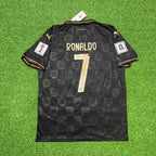 Cristiano Ronaldo #7 Portugal 2026 World Cup Black Football Jersey