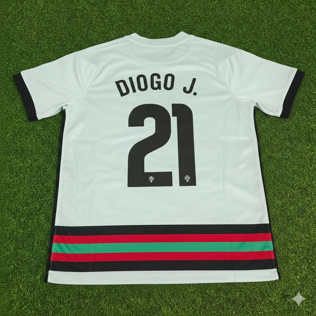 Portugal EURO 2020 Retro Away Football Jersey