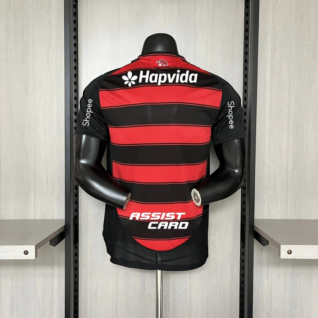 Camisa Adidas Flamengo 2025/26 I Authentic Player [Slim Fit] Player [Slim Fit] Player [Slim Fit] Com Patrocínios - Player Slim Fit