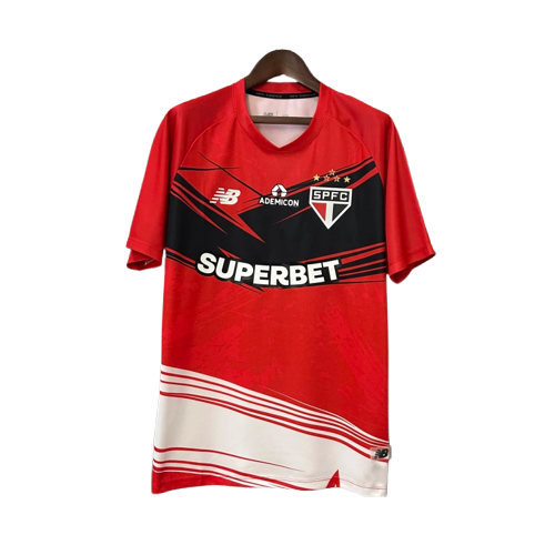 Sao Paulo 25/26 Training Jersey - Red - Fan Version