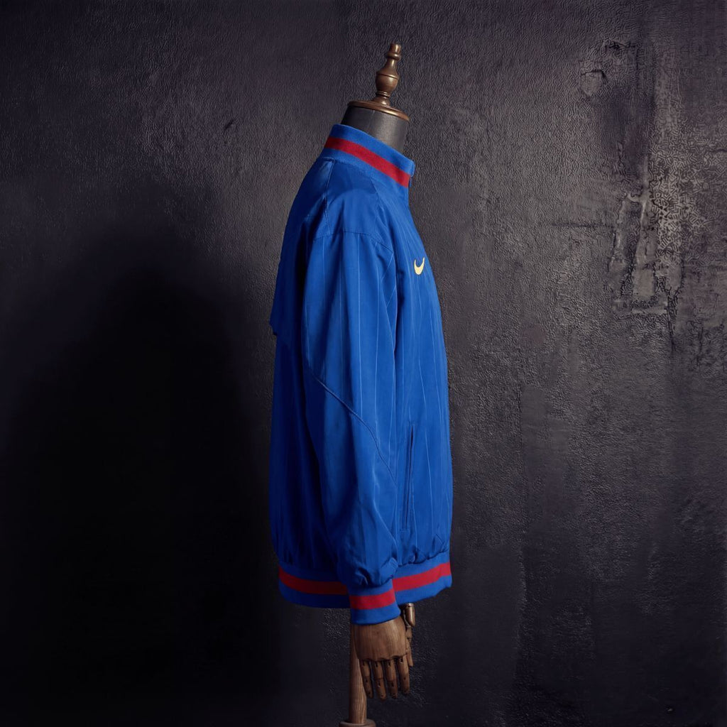 2026 Barcelona Blue Jacket Windbreaker