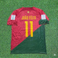 João Félix #11  Portugal 2022 World Cup Home Retro Football Jersey