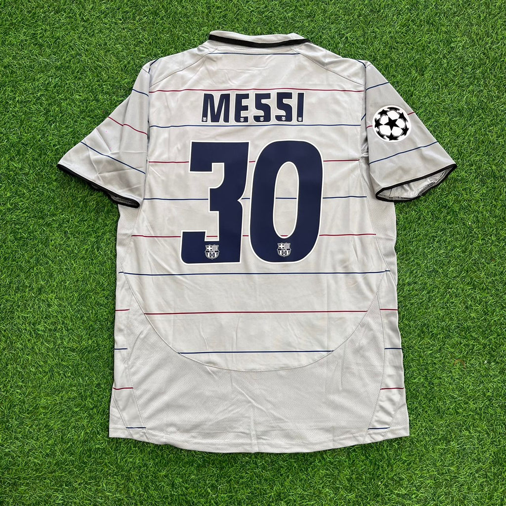Lionel Messi 30 - Barcelona 2004/2005 Debut Season Retro Jersey Trikot
